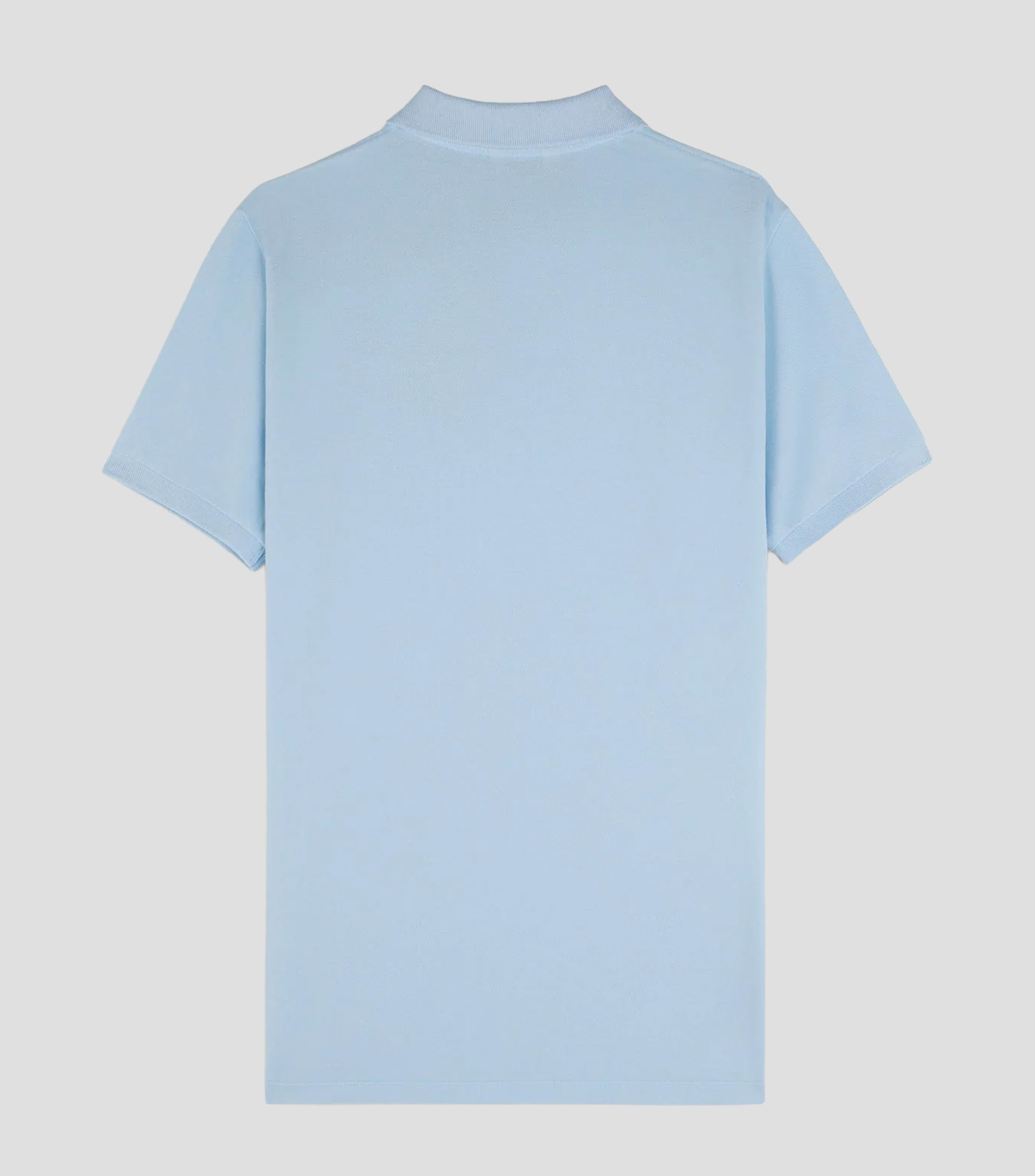 Playera tipo polo manga corta lisa Hombre